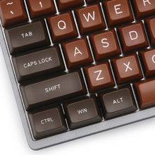Load image into Gallery viewer, Maxkey chocolate SA keycaps set
