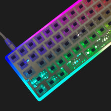 Load image into Gallery viewer, 60% FROSTED ACRYLIC MECHANICAL KEYBOARD CASE