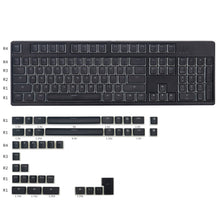 Load image into Gallery viewer, BACKLIT MECHANICAL KEYBOARD TRANSLUCENT KEYCAP 143 keys