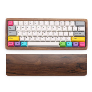 Fully assembled Wood custom keyboard