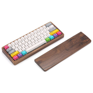 Fully assembled Wood custom keyboard